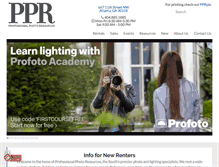 Tablet Screenshot of ppratlanta.com